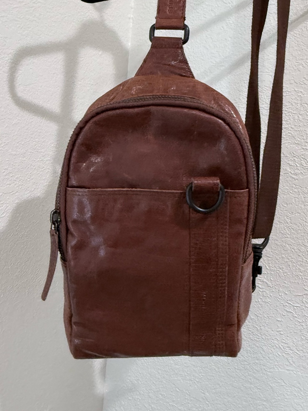Spikes & Sparrow Genuine Leather Sling Bag